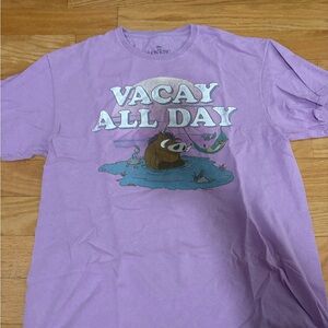 Disney Lavender Lion King Timon and Pumbaa Tee